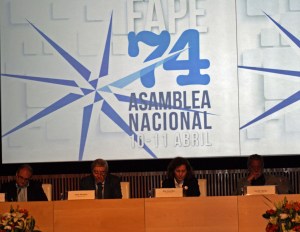 Carlos Sanz, Jesús Picatoste, Elsa González y Aurelio Martín.