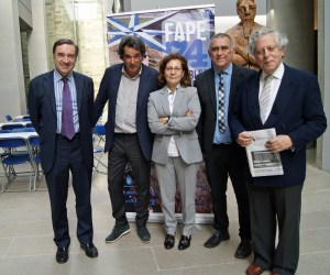 Pedro J. Ramírez, Manuel Mora, Elsa González, Manuel Gonález y Miguel Ángel Aguilar